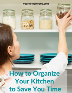 How to Organize Your Kitchen to Save You Time PDF by Wendy Gunn