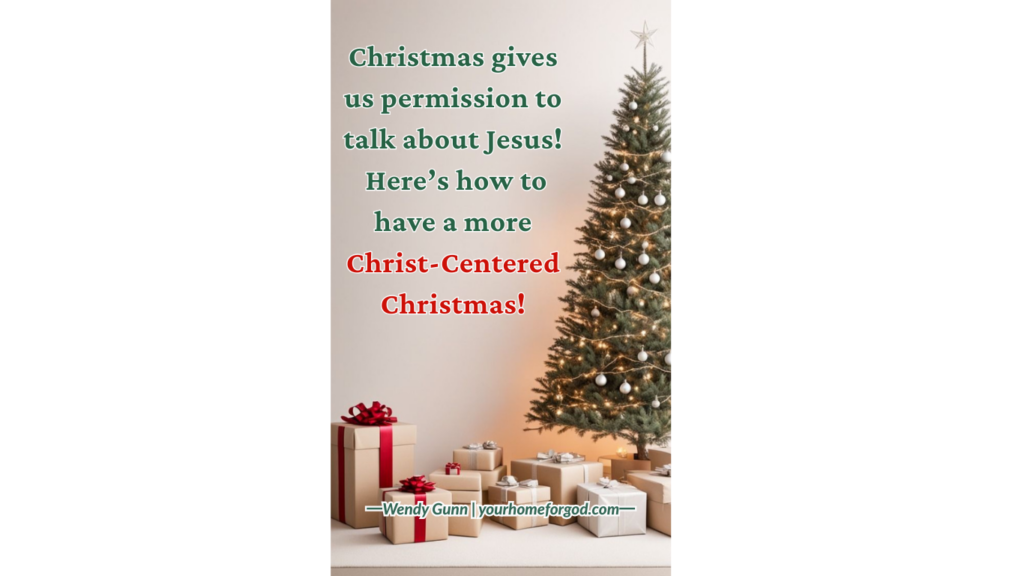 Consistency, prioritizing Christ in Christmas, How to Create a More Christ-centered Christmas