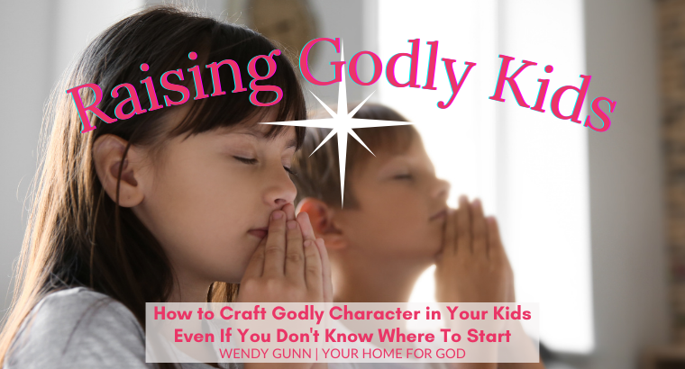 Christian parenting is tough! Get Raising Godly Kids course to know the secrets from an experienced mom of grown Godly kids.