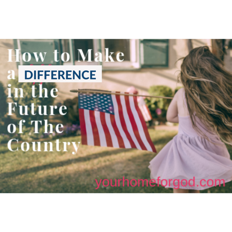 How to Make a Difference in the Future of The Country