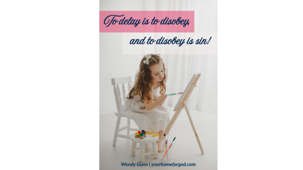 Success in child discipline prepares them to do the same for their Heavenly Father!